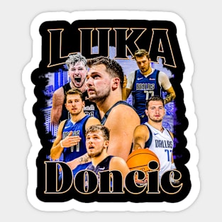 Luka Doncic Graphic Tee Sticker